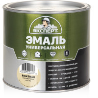 Универсальная алкидная эмаль Эксперт (полуматовая; бежевая; 1,8 кг) 31349