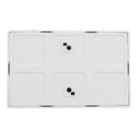 Розетка Metronex Electric Mega двойная с заземлением F00050203BEL
