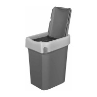 Контейнер для мусора Бытпласт SMART BIN 10 л серый 434214711
