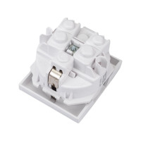 Модульная розетка EKF 16 А "Nova" PROxima nv-socket