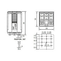 Промежуточное реле ComatReleco C5-A30X/AC230V PN118708