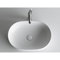 Умывальник чаша Ceramicanova накладная, овальная Element 600x415x135 мм CN6047