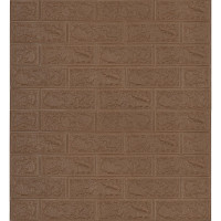 Мягкая самоклеящаяся 3D панель LAKO Кирпич (кофе; рулон; 70x600 см) LKD-01-04-113-RU