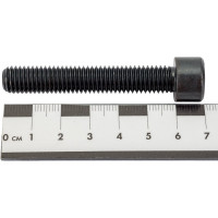 Винт ЦКИ DIN 912 М10x60 полная резьба 12.9 оксидированный, HEX8 10 шт. 54797