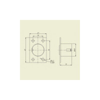Замок электромеханический PROMIX SM131.00.00 белый 00-00177370