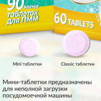 Таблетки для ПММ Jundo Премиум с Витамином C, 90 шт 4903720021057
