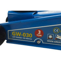 Гидравлический подкатной домкрат Great Wolf 3 т, 133-465 мм GW-030