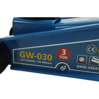 Гидравлический подкатной домкрат Great Wolf 3 т, 133-465 мм GW-030