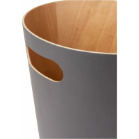 Корзина для мусора Umbra Woodrow 7.5 л, серая 082780-618