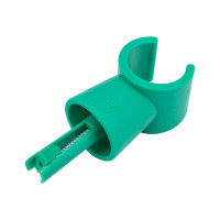 Крепление для труб Blue Ocean стойка с шурупом 32 зеленый PPRF/PSC(G)-32