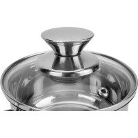 Ковш Regent inox 12см/0.7л с крышкой Linea BIMBO vitro (индукция) 93-BIMv-04