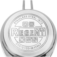 Ковш Regent inox 12см/0.7л с крышкой Linea BIMBO vitro (индукция) 93-BIMv-04