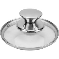 Ковш Regent inox 12см/0.7л с крышкой Linea BIMBO vitro (индукция) 93-BIMv-04