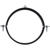 Хомут для вентиляционных каналов Lucky Guy д=162 мм, 25х1,2 мм, цинк, с резиновой прокладкой 400 04 162 8Р