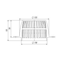 Листвоуловитель Татполимер ТП-72.100 08701