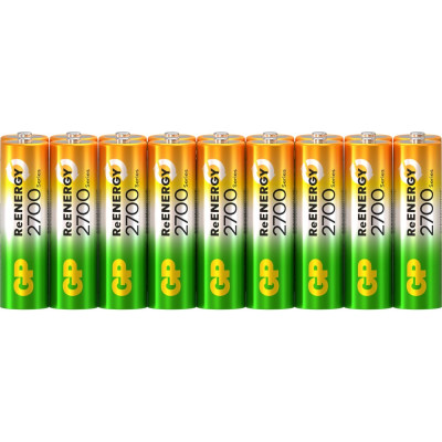 Аккумуляторная батарея GP аа пальчиковые hr6 2700 mah/мач ni-mh 18 шт. в упак 270AAHCRGY-B18 23948517