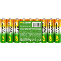 Аккумуляторная батарея GP аа пальчиковые hr6 2700 mah/мач ni-mh 18 шт. в упак 270AAHCRGY-B18 23948517