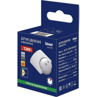 Датчик движения Uniel USN-R22 1200W/180R WHITE UL-00009212