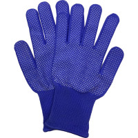 Рабочие перчатки Master-Pro® МИКРОТАЧ синий, нейлоновые 1 пара 2513-NPVC-BLUE-L 2513-NPVC-BLUE-L-1
