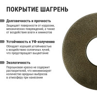 Декоративная накладка на опору TDM ELECTRIC d-60 мм, цвет бронза металлик SQ0330-0420