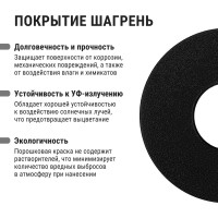 Декоративная накладка TDM ELECTRIC на опору d-60 мм, цвет черный SQ0330-0419