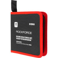 Набор пробойников Rockforce 3-10, 12, 14, 16, 19 мм, 12 предметов, в сумке RF-31291B(50841)