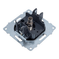 Механизм розетки OVIVO спутник F-коннектор, мокко 600-000319-231