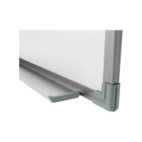 Магнитно-маркерная доска BoardSYS Эконом 100x120, серый профиль, серый уголок 10ФСС*120