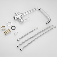 Смеситель для кухни SHEVANIK с подключением к фильтру питьевой воды хром S268