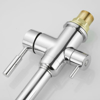 Смеситель для кухни SHEVANIK с подключением к фильтру питьевой воды хром S268