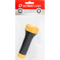 Фонарь Ultraflash 5002-ТН черный, 4LED, 1 режим, 3XR03 11785