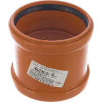 Двойная муфта для наружной канализации PRO AQUA TERRA PP 110 PPH10110