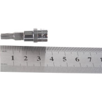 Насадка торцевая 1/4"DR с вставкой-битой T27 Ombra 114327