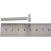 Болт с ш\г Качественный КРЕПЕЖ полная резьба DIN 933 558 8x45 45 шт 0300803 КЧ