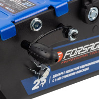 Подкатной домкрат с фиксацией Forsage 2.5т, h min 140 мм, h max 387 мм F-TH22501CB(9493)