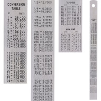 Стальная линейка 150х13х0,5 мм, шкала 1 мм Kinex (K-MET) 1022-0