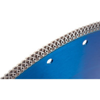 Диск алмазный отрезной Hilberg турбо ультратонкий 350x25.4 Hard Materials X-type HM409