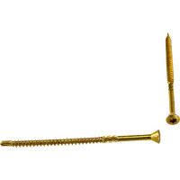 Шуруп для полов и паркета Rusconnect 3,2х60 мм, желтый цинк 100 шт. 3803611