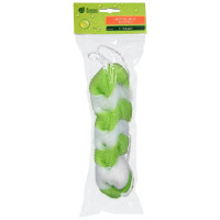 Мочалка для душа Банные Штучки Косичка, 22х5 см 42х5 см с ручками, 5 цветов 40024