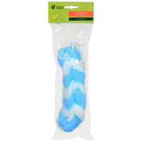 Мочалка для душа Банные Штучки Косичка, 22х5 см 42х5 см с ручками, 5 цветов 40024