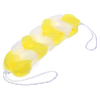 Мочалка для душа Банные Штучки Косичка, 22х5 см 42х5 см с ручками, 5 цветов 40024