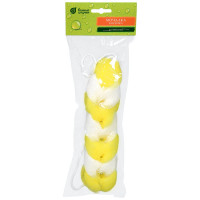 Мочалка для душа Банные Штучки Косичка, 22х5 см 42х5 см с ручками, 5 цветов 40024