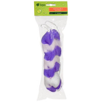 Мочалка для душа Банные Штучки Косичка, 22х5 см 42х5 см с ручками, 5 цветов 40024