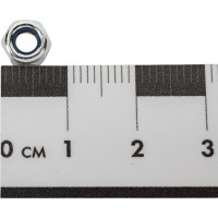 Самостопорящаяся гайка с нейлоновым кольцом Метизный двор M4 DIN 985. 35 шт. 4690441018182