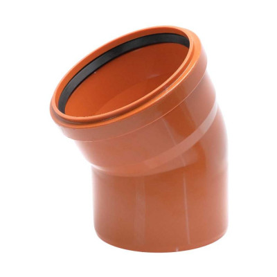 Отвод Ostendorf наружной канализации 160 мм, 30 градусов  222210