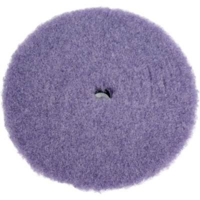 Круг полировальный из лилового меха Lila Wool Pad 130 мм Shine systems SS567
