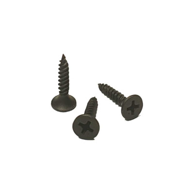 Саморез черный усиленный фосфатированный по металлу 3.5x19 мм, ph2, 10 кг GSMETZ 1013519