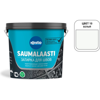 Затирка Kesto Saumalaasti 10, 3 кг, белый 80963