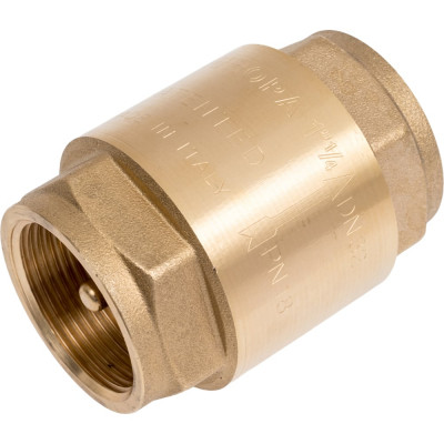 Обратный пружинный клапан STOUT Svc-0011-000032 1 1/4"  муфтовый, с металлическим седлом RG008T8CLI9LTE