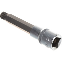 Головка со вставкой SPLINE (M12; L100 мм; 1/2DR) AV Steel AV-526612